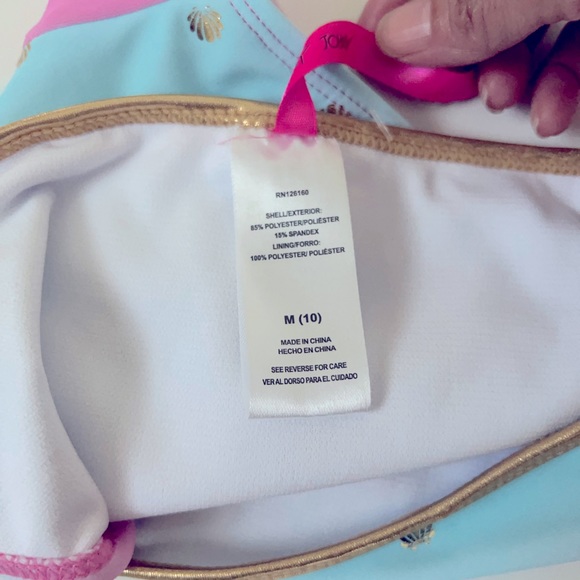 Betsey Johnson Girls Bikini Bottom Size 10 - Picture 6 of 6